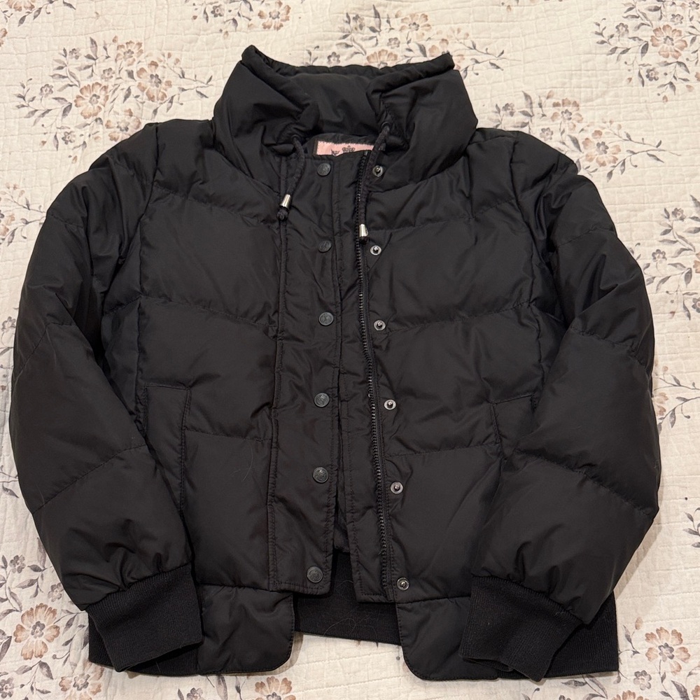 Juicy Couture Black Puffer Jacket